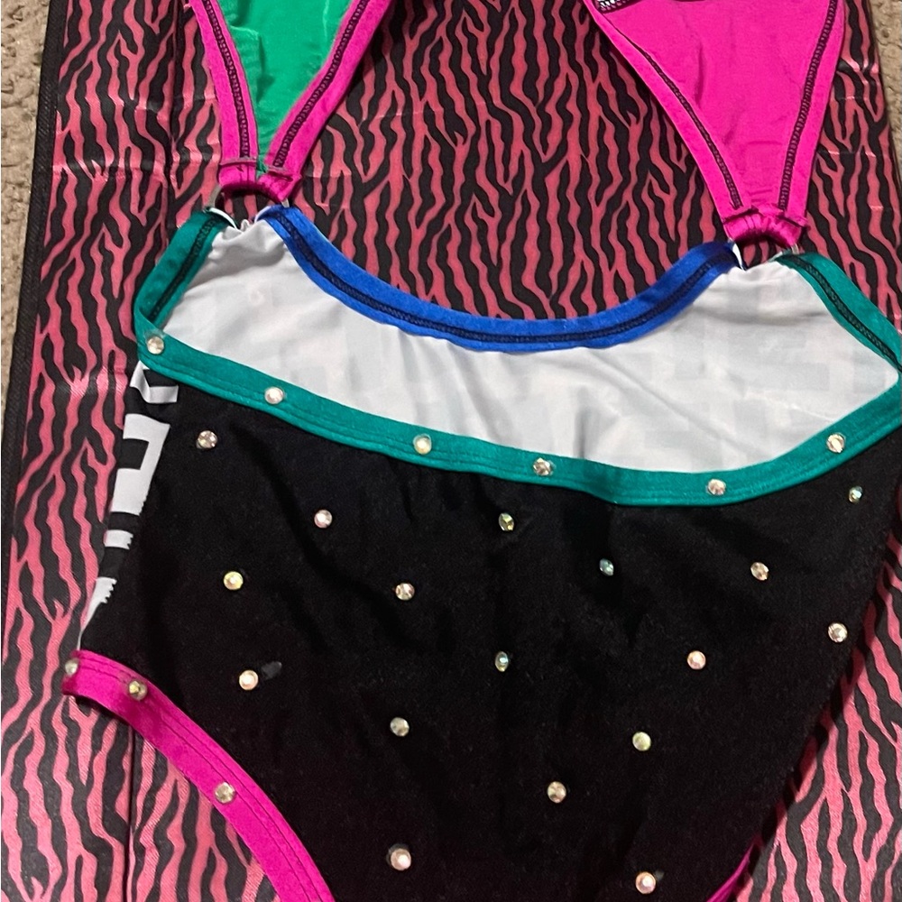Colorful Patterned Swimsuit - Picture 2 of 2